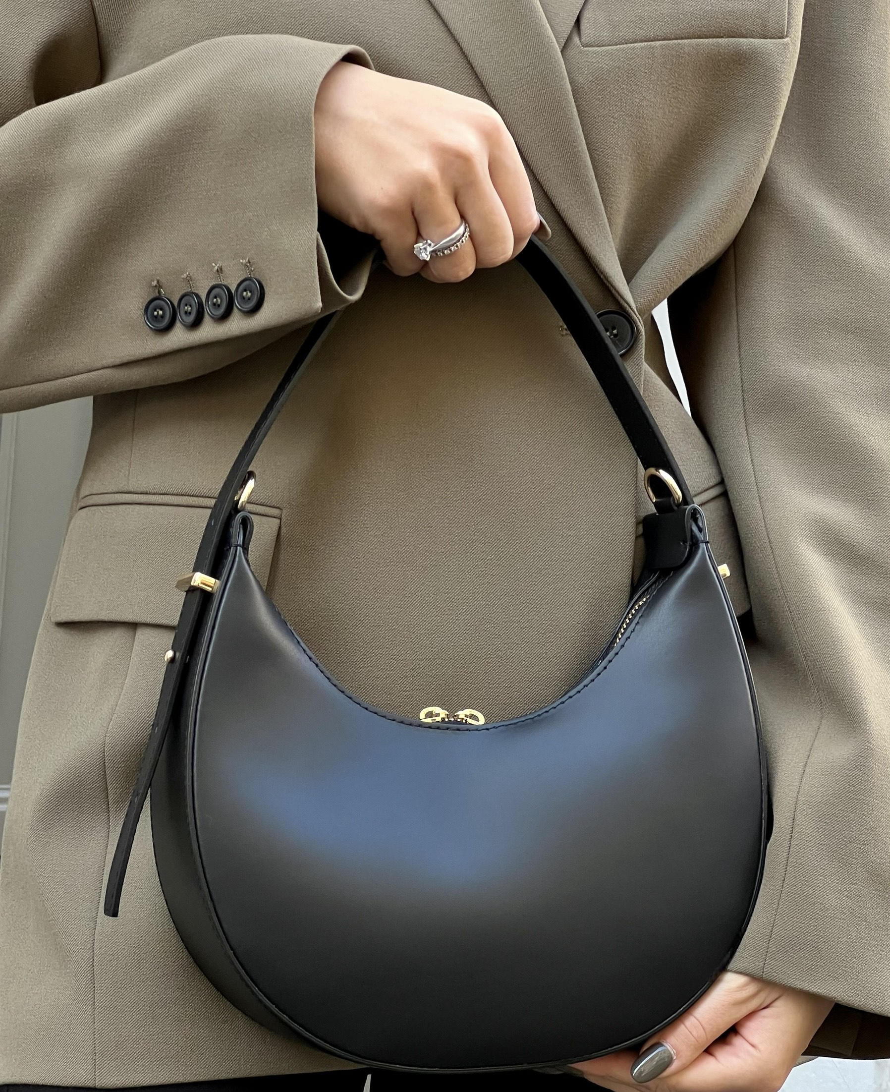 Torebka Lara - czarna - obrazek 3