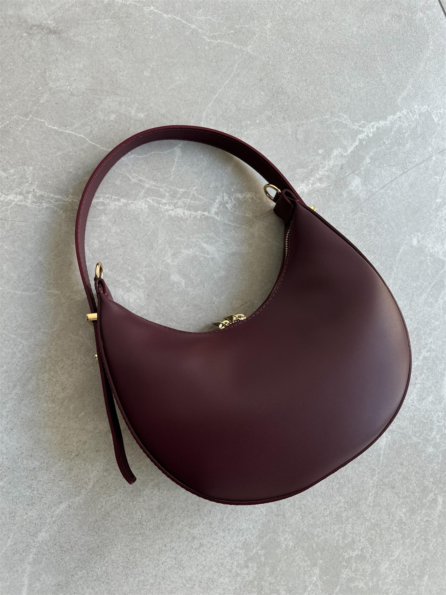 Torebka Lara - bordowa - obrazek 2