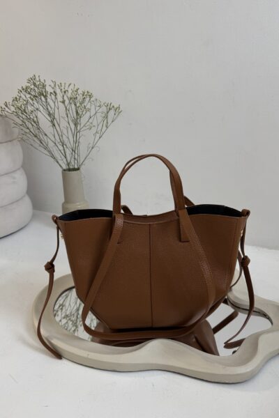 IMG_3866 Torebka Penelope - camel skórzana