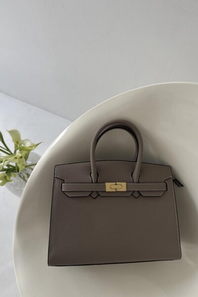 1 Torebka Margot - taupe skórzana