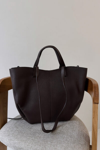 DE966DAF-313F-4170-8B0C-AF5A18E0BF72 Torebka Penelope - gorzka czekolada duża skórzana