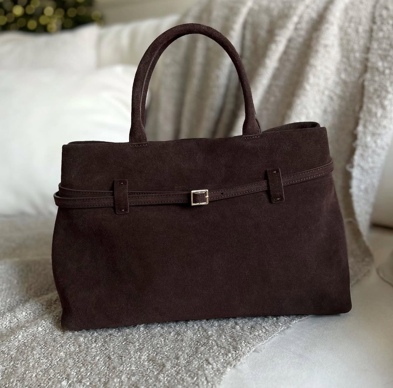 Torebka Bridget - czekoladowa - obrazek 2