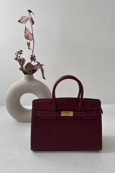 Torebka Margot - czerwona skórzana