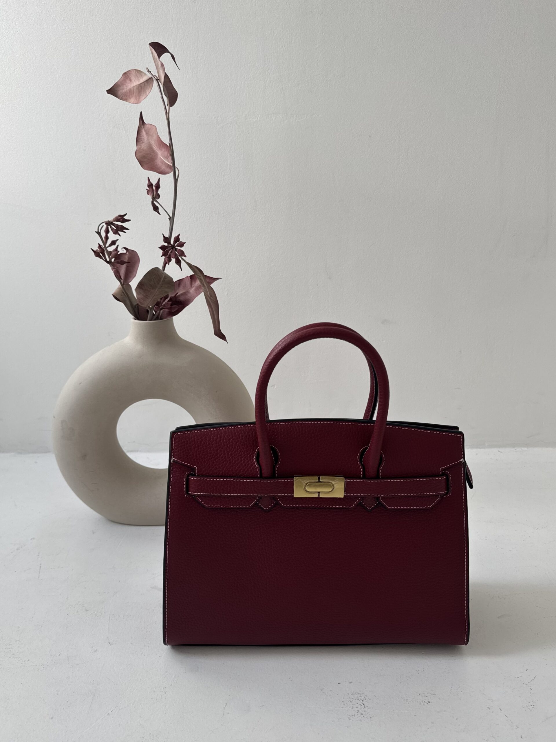 Torebka Margot - czerwona skórzana