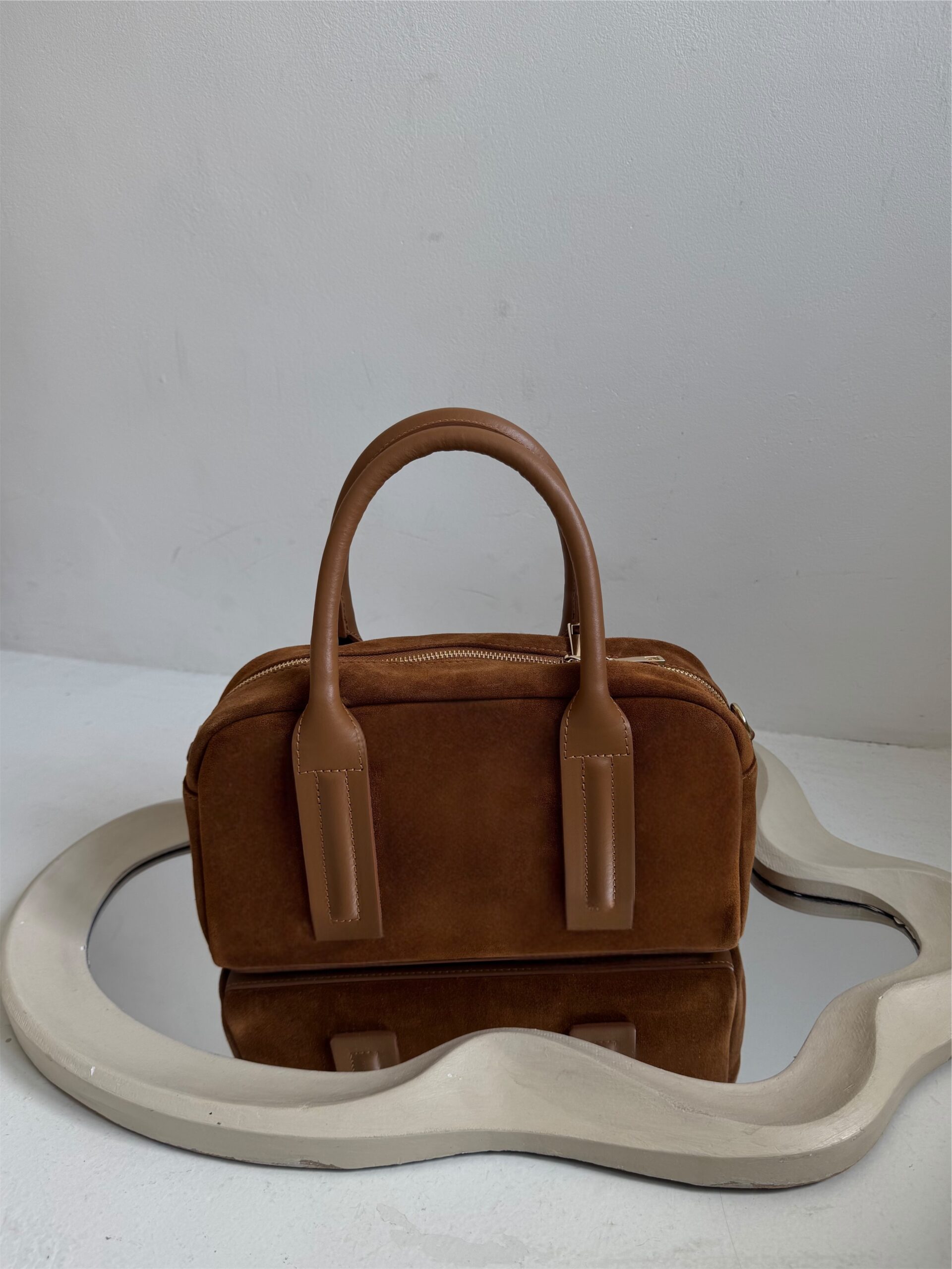 Torebka Emma - zamszowa camel